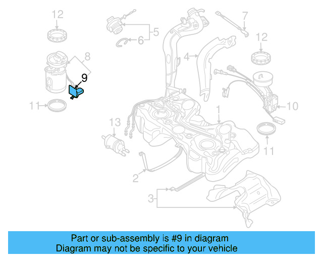 Sending Unit 1K0-919-673-AG - View 11