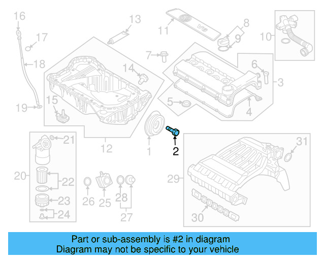 Vibration Damper Bolt N-010-087-6 - View 12