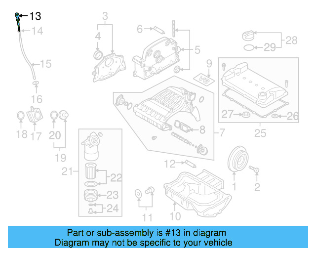 Dipstick 022-115-607-D - View 3