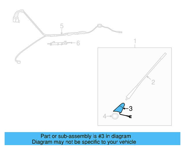 Antenna Base 1J0-035-501-F - View 7