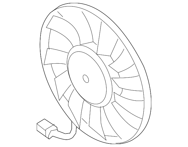 Fan & Motor 1K0-959-455-ES - View 6