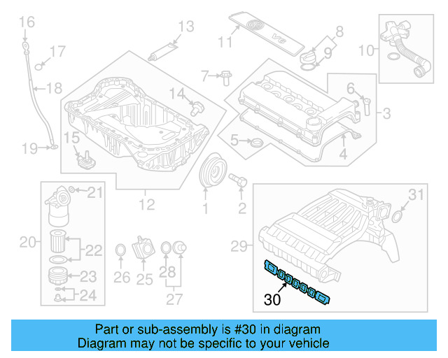 Manifold Gasket 022-133-237-C