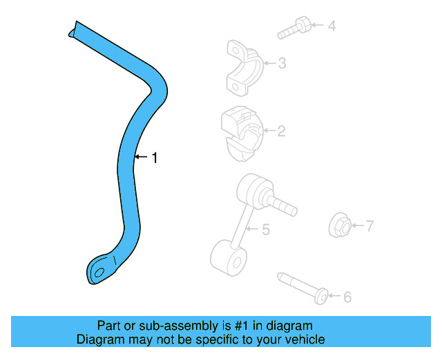 Stabilizer Bar 1K0-511-409-CA - View 19