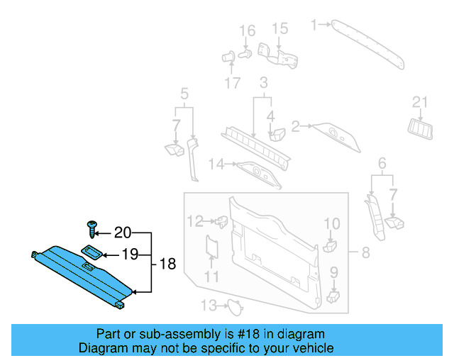 Tonneau Cover 7L6-867-773-K-7X5 - View 3