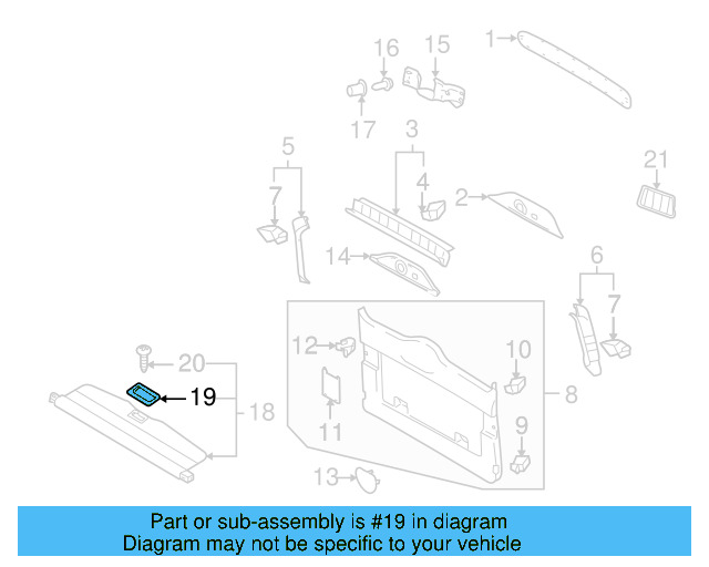 Grip Handle 1T0-867-799-A-7G8