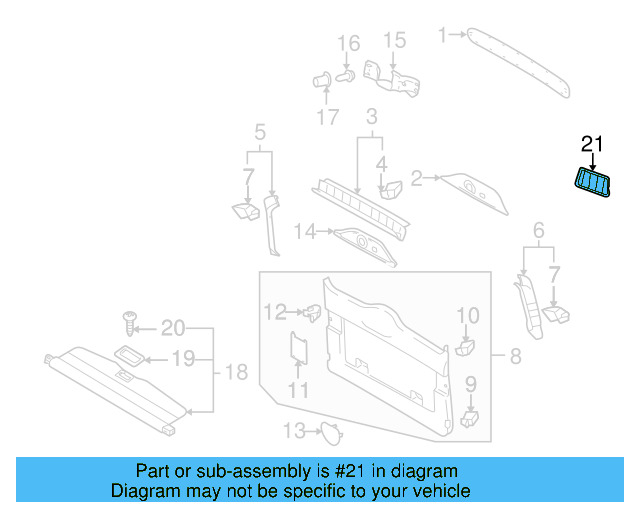 Access Cover 7L6-827-563-A - View 3