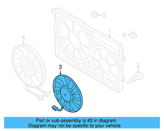 Fan & Motor 1KM-959-455-D - View 5