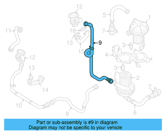 Pressure Hose 3D0-131-128-K - View 3