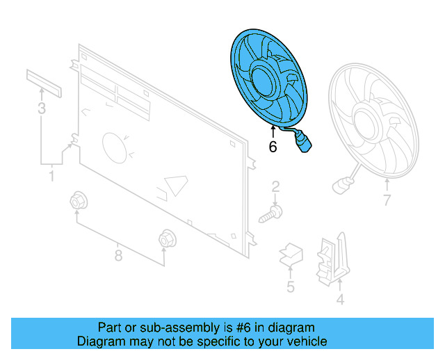 Fan & Motor 1KM-959-455-E - View 15
