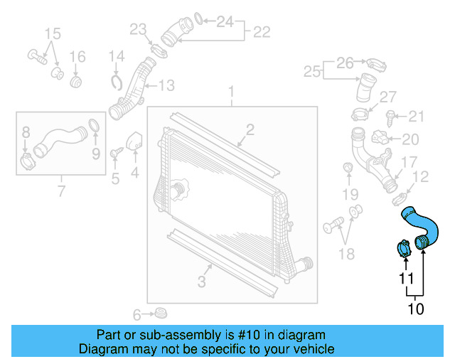 Connector Hose 1K0-145-828-AC - View 27