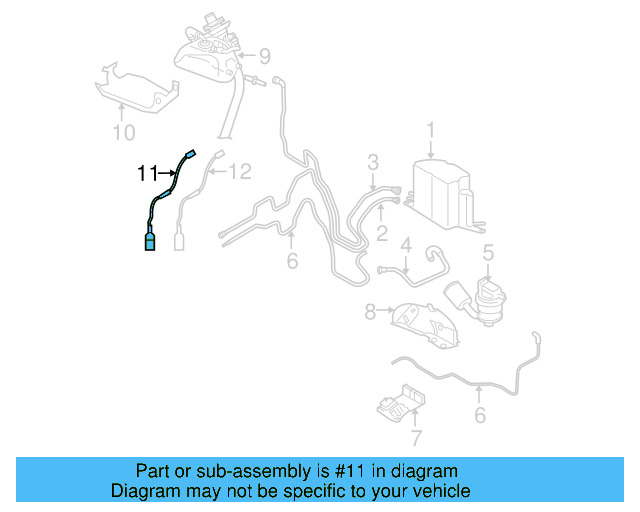 Oxygen Sensor 1K0-998-262-P - View 8