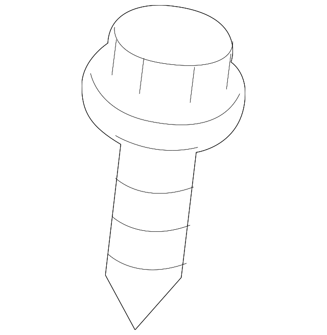 Trim Screw N-105-072-01 - View 2