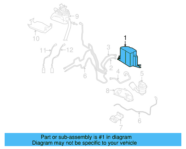 Vapor Canister 3D0-201-801-F - View 4