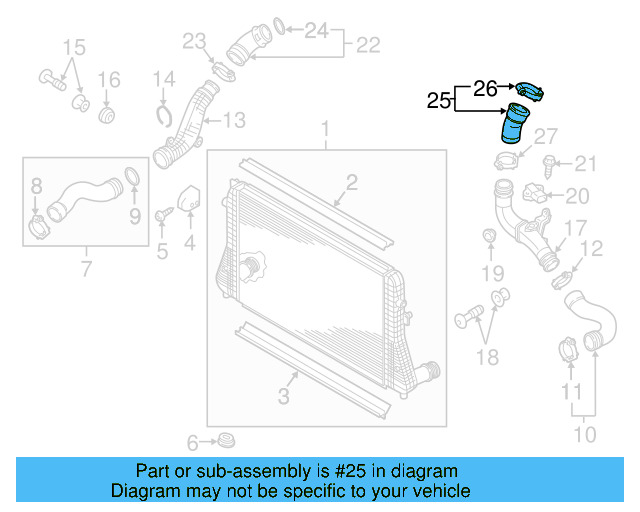 Connector Hose 1K0-145-828-AC - View 84