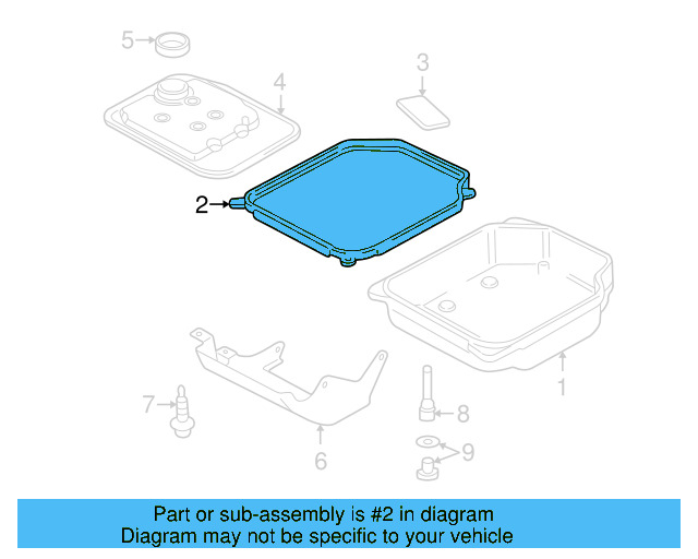 Pan Gasket 098-321-370 - View 6