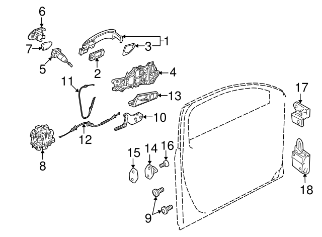 Upper Hinge 3C0-831-402-D