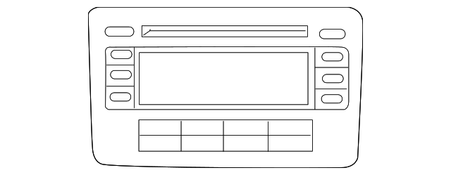 AM/FM CD 3C8-035-684-D - View 9