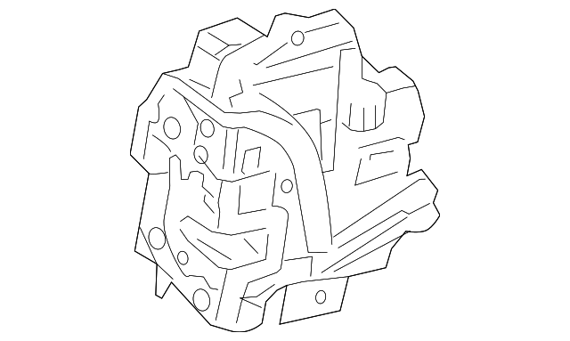 Lock 3C1-837-015-B - View 2