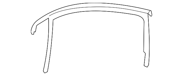 Window Guide 3C9-839-432-H-5AP - View 3