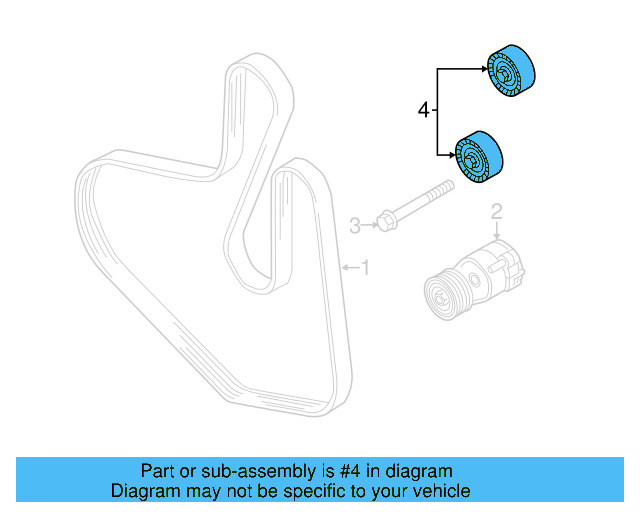 Idler Pulley 022-145-276-F - View 8