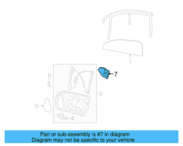 Window Motor 1K0-959-701-AE-Z04 - View 5