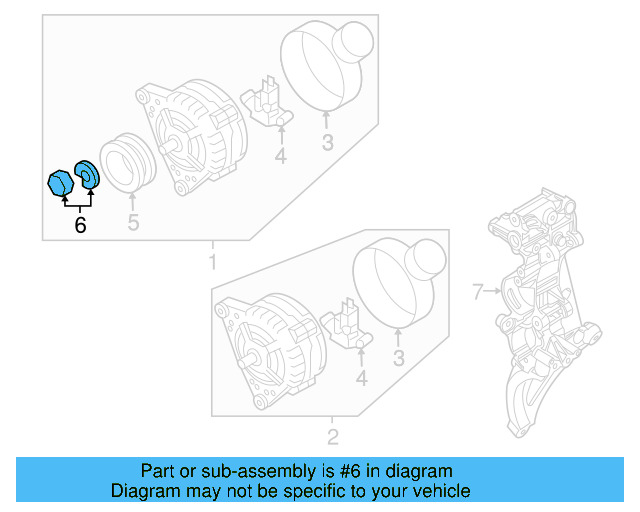 Pulley Hardware Kit 028-903-320-C - View 36