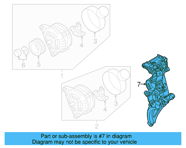 Mount Bracket 07K-903-141-C - View 13