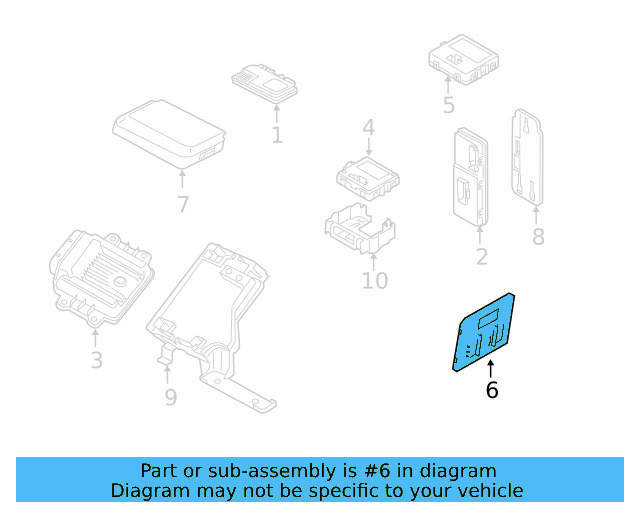 Control Module 5Q0-937-087-BB - View 6