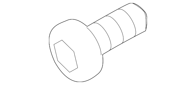 Headlamp Assembly Bolt N-910-953-01 - View 6