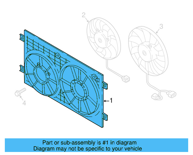 Fan Shroud 3QF-121-207 - View 3