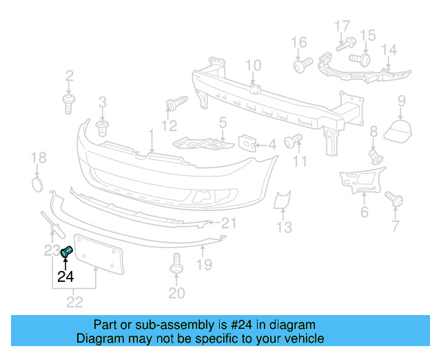 License Bracket Nut N-902-184-03 - View 17