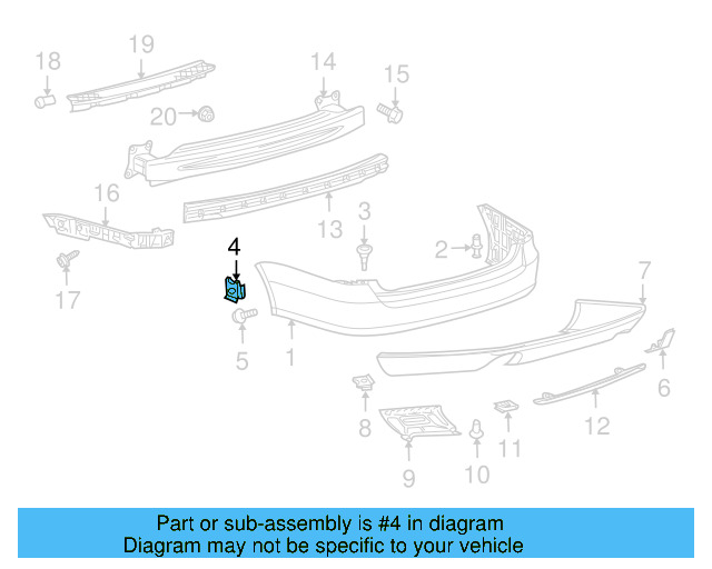 Repair Bracket U N-901-686-04 - View 15
