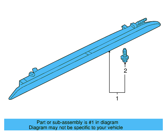 High Mount Lamp 7L6-945-097-C - View 5