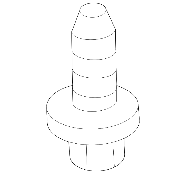 High Mount Lamp Bolt N-106-009-01 - View 2