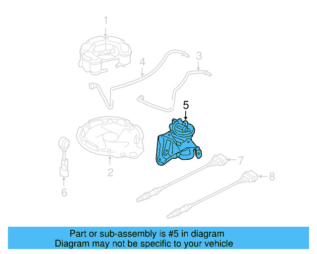 Evaporative Emissions System Leak Detection Pump 1K0-906-201-D - View 16