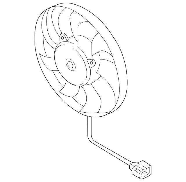 Fan & Motor 3QF-959-455-C