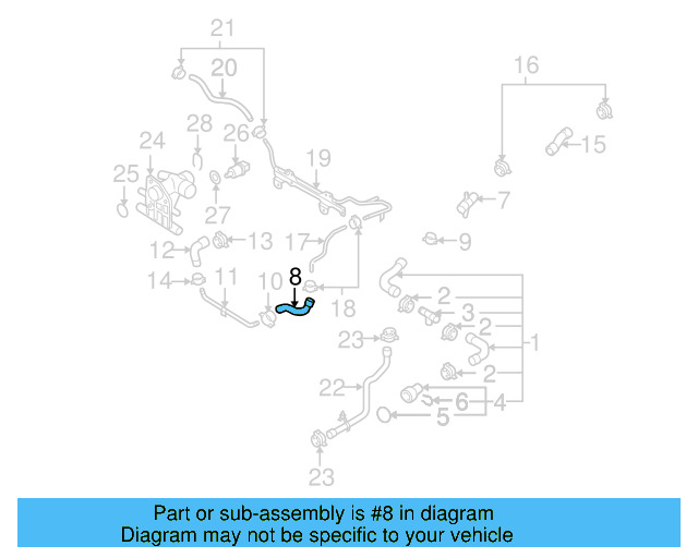 Hose 06F-121-063-D - View 23