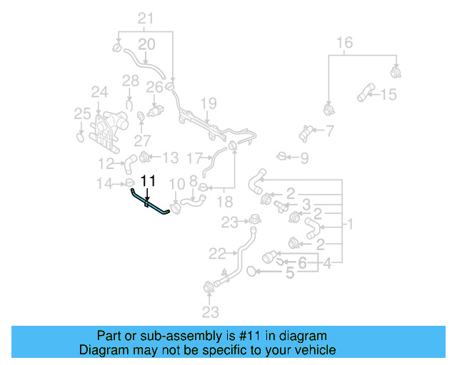 Front Pipe 06F-121-065-J - View 21