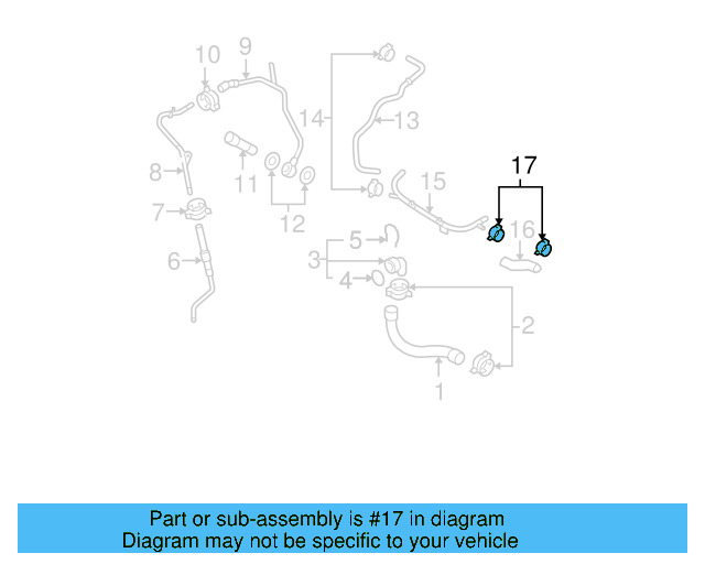 Lower Hose Clamp N-906-871-01 - View 4