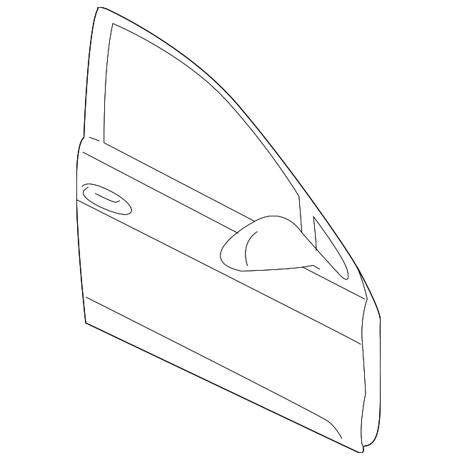 Door Shell 5G4-831-055-AS - View 2