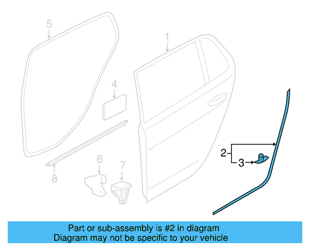 Door Weather 5GM-839-700-D - View 3