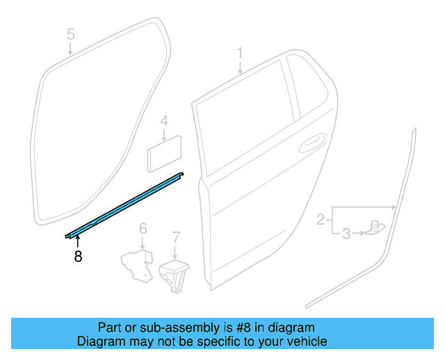 Belt Weather 5GM-839-477-B-5AP - View 11