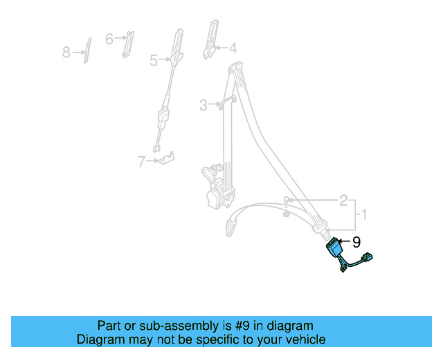 Buckle End 7L0-857-777-C-MCX - View 3