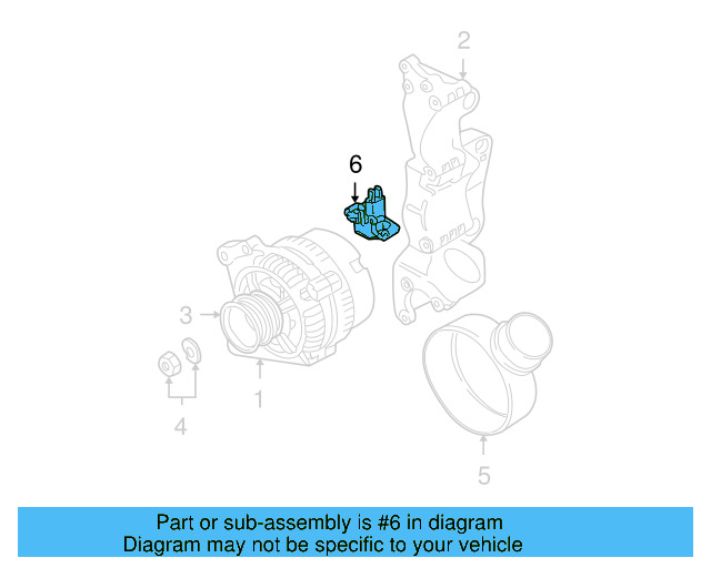 Voltage Regulator 06F-903-803-B - View 35