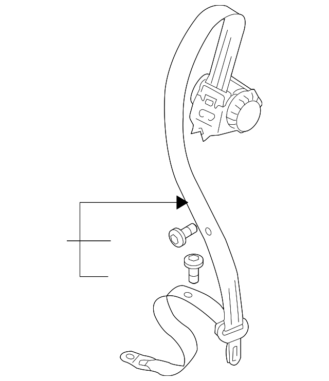 Lap & Shoulder Belt 7L6-857-705-A-NWU - View 3