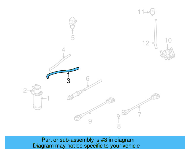 Breather Tube 357-201-179 - View 4