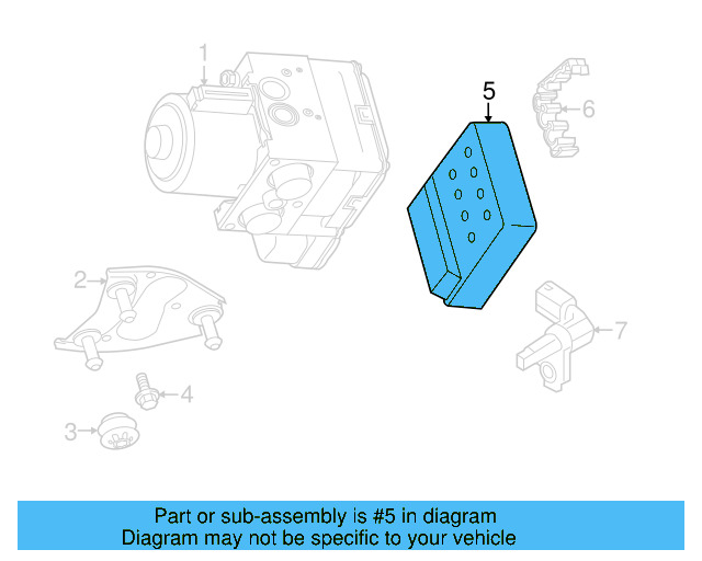 Control Module 7P0-907-375-R - View 4