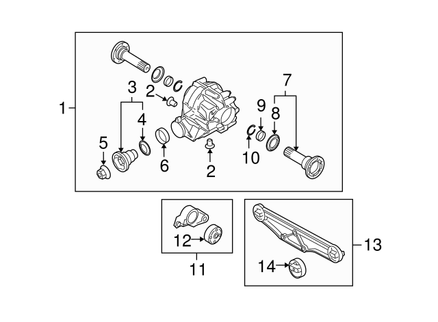 Differential Housing Fill Plug 0AA-409-057 - View 8