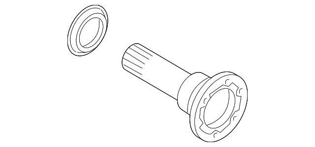 Output Shaft 08Y-525-284
