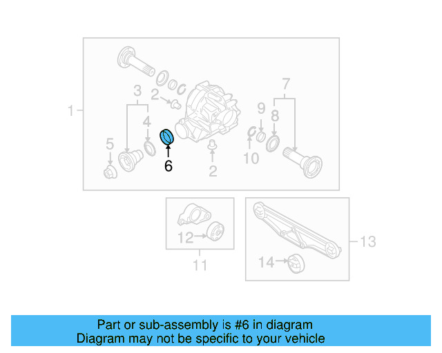 Pinion Seal 08Y-525-596 - View 3